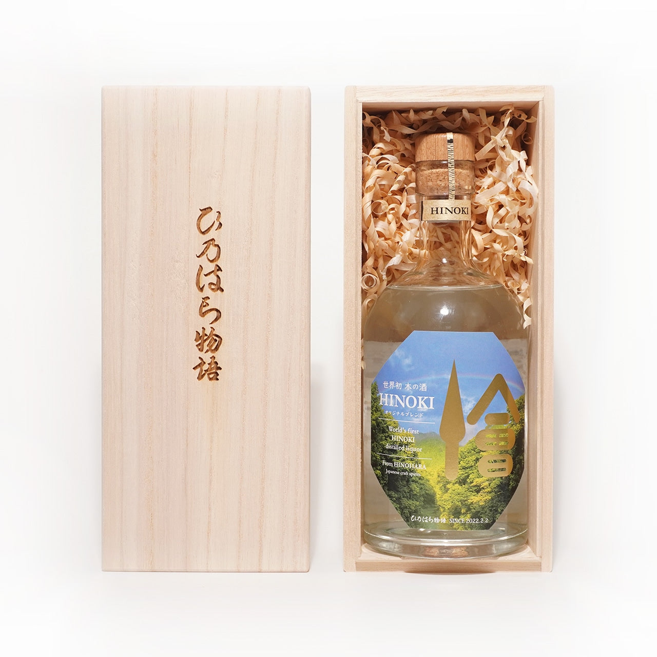 ひ乃はら物語【世界初 木の酒】［HINOKI］40度 – ひのはらファクトリー